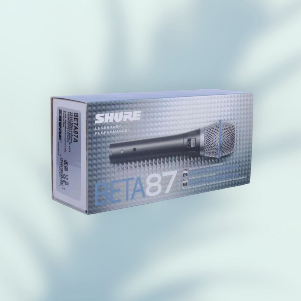 Shure BETA-87A BETA87A Vocal Microphone Supercardioid Condenser Microphone JP