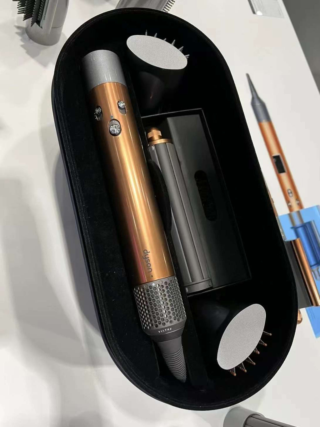Dyson Airwrap HS05 multi-styler Complete Long in Nickel/Copper