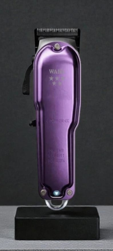 Wahl 5 Star Cordless Legend Professional Hair Clipper in a purple metal finish