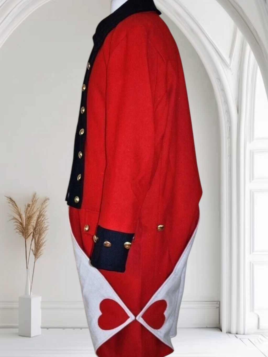 Napoleonic Revolutionary War British Army Regimental Red Frock Coat