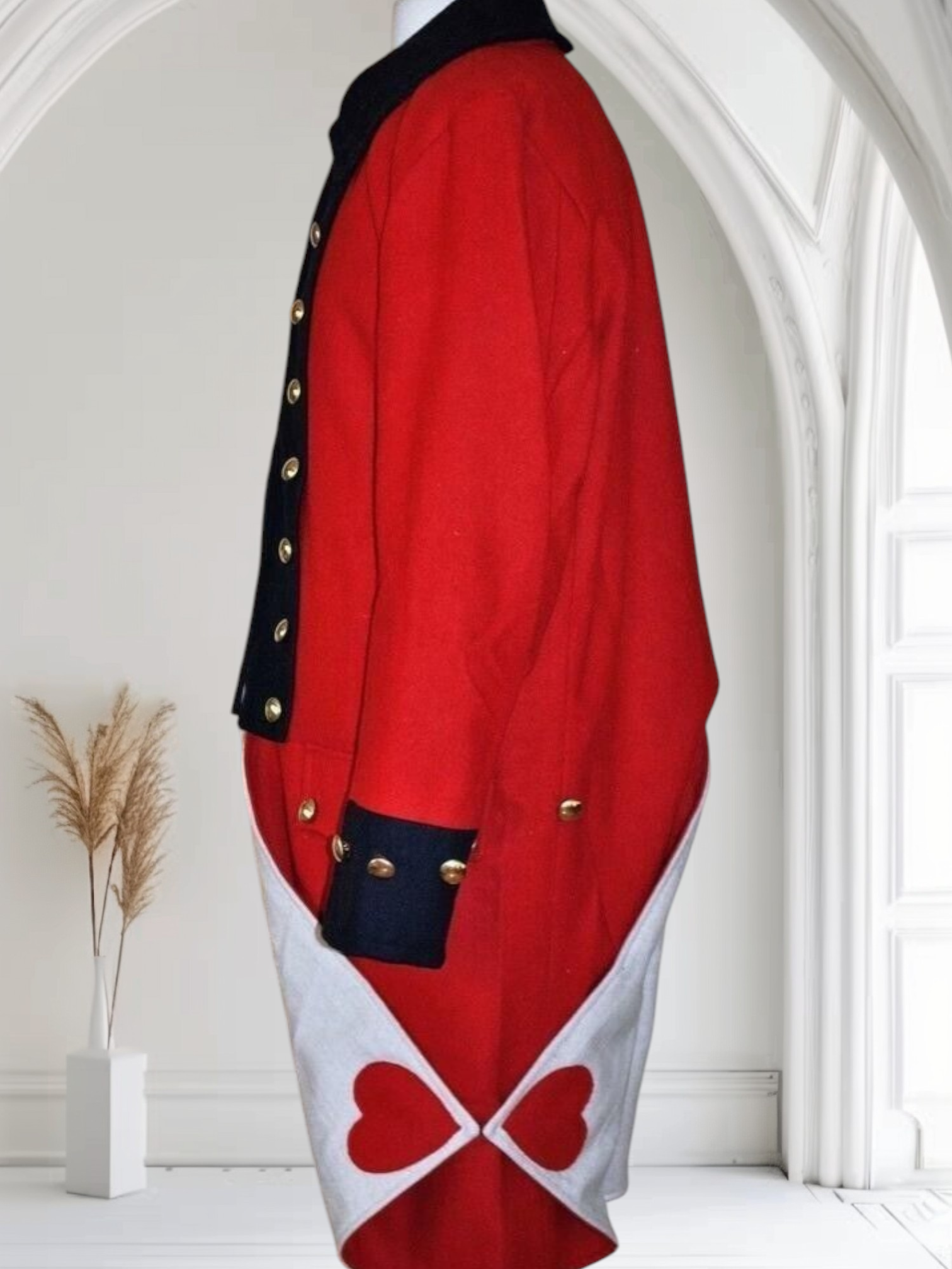 Napoleonic Revolutionary War British Army Regimental Red Frock Coat