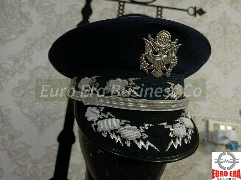 New USAF General Officers Parade Visor Hat Cap