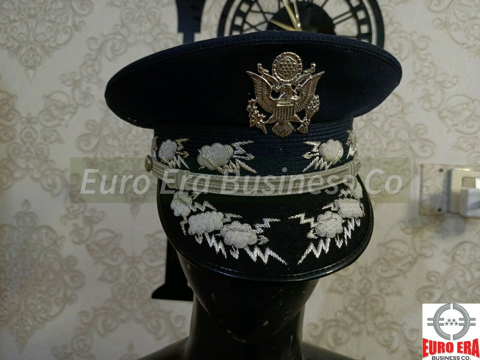 New USAF General Officers Parade Visor Hat Cap