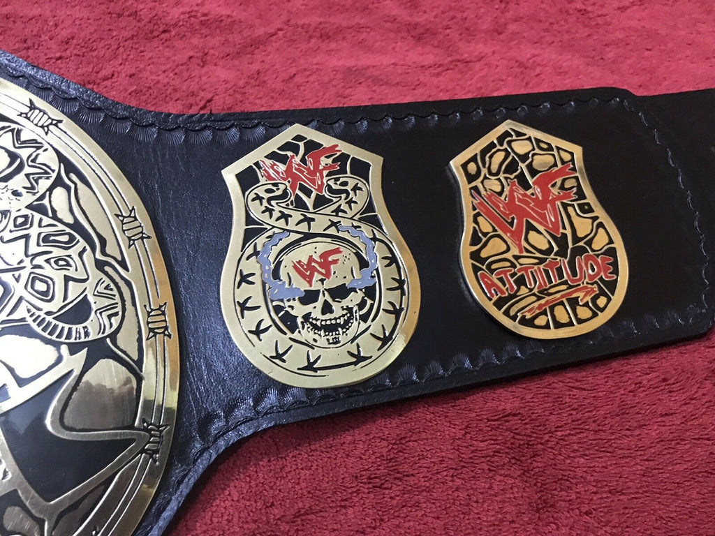 NEW WWF Stone Cold Smoking Skull Championship Belt