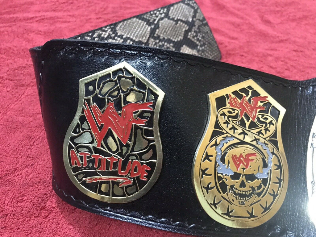 NEW WWF Stone Cold Smoking Skull Championship Belt