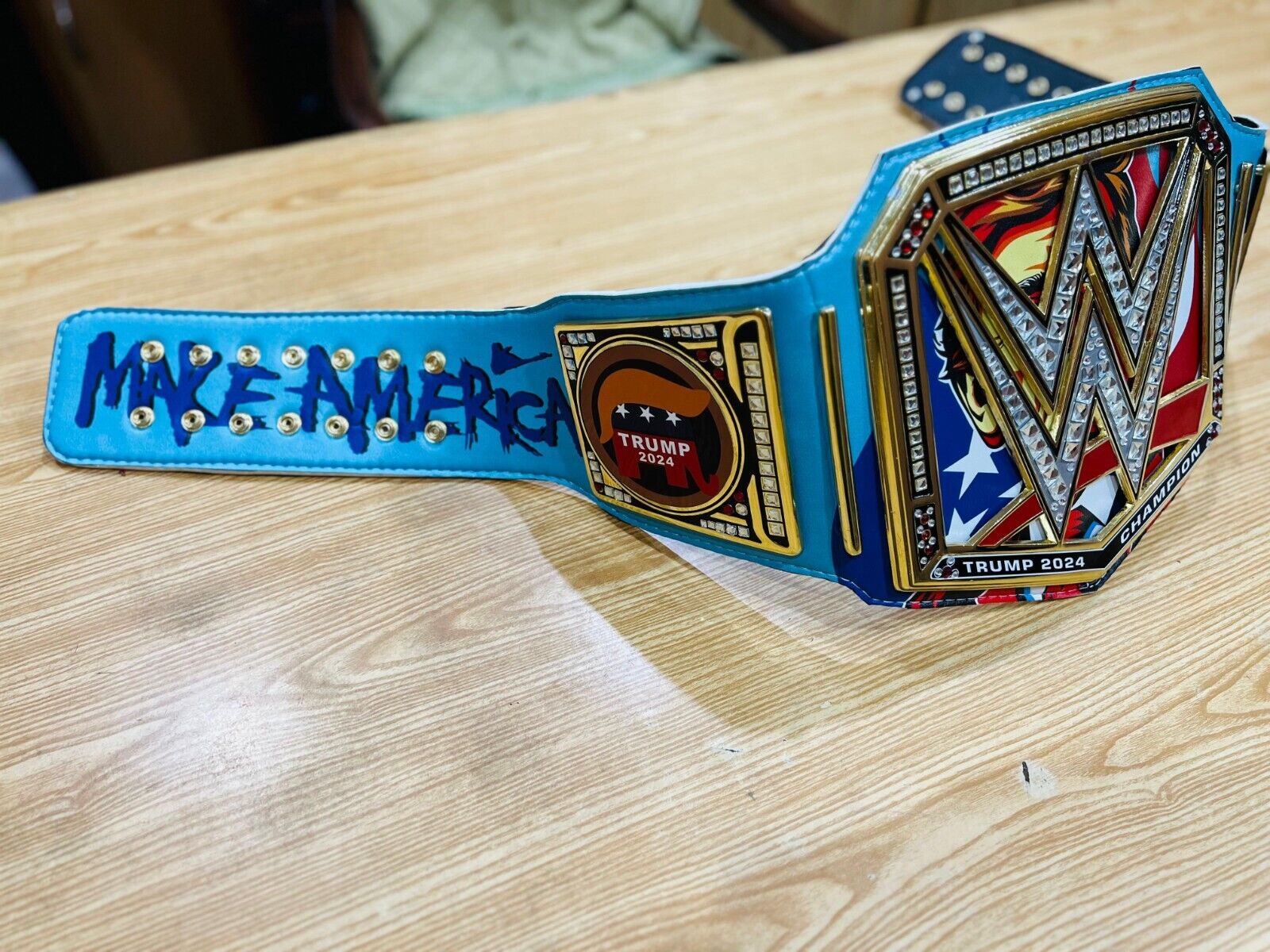 New Trump World Heavyweight Make America Great Again Replica Championship Belt