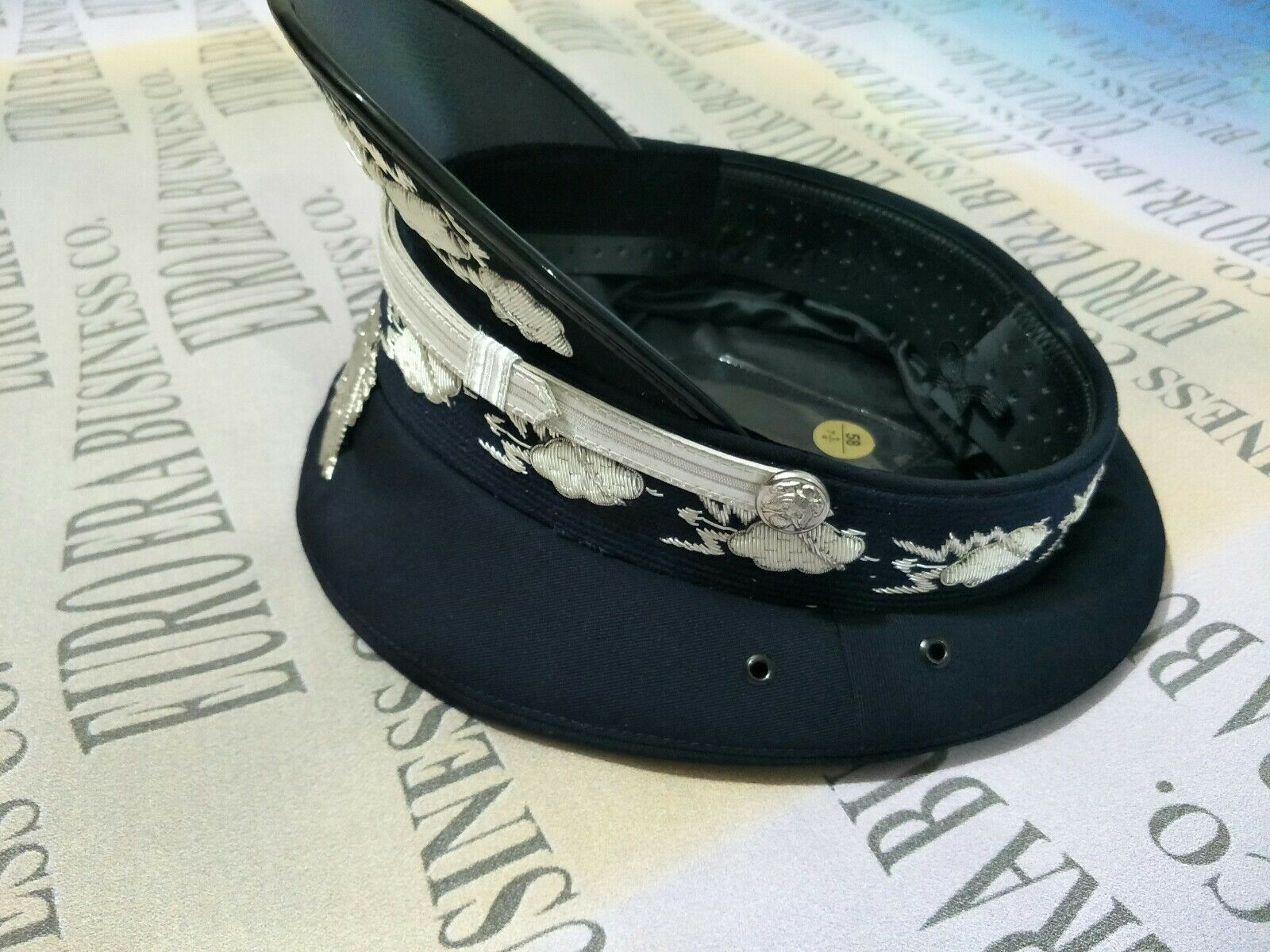 WW2 USAF General Officers Parade Visor Hat Cap