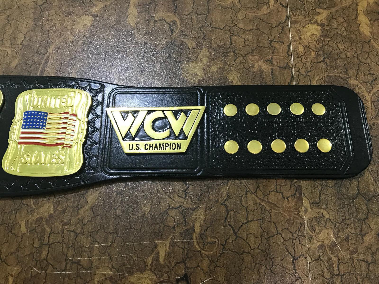 New WCW United States World Heavyweight Wrestling Championship belt